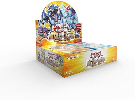 Monster Mayhem Booster Box: Yu-Gi-Oh! Battles of Legend by KONAMI