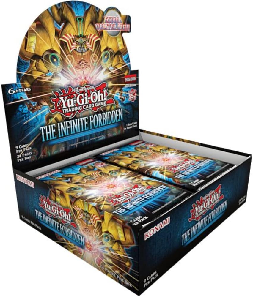 YU-GI-OH! TCG The Infinite Forbidden Booster Box (24 Packs) English