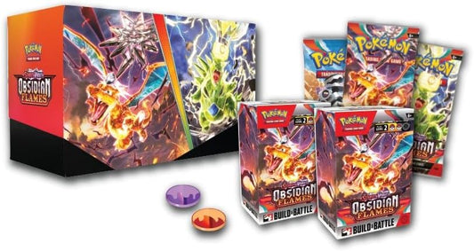 Pokemon Scarlet & Violet 3 Obsidian Flames Build & Battle Stadium