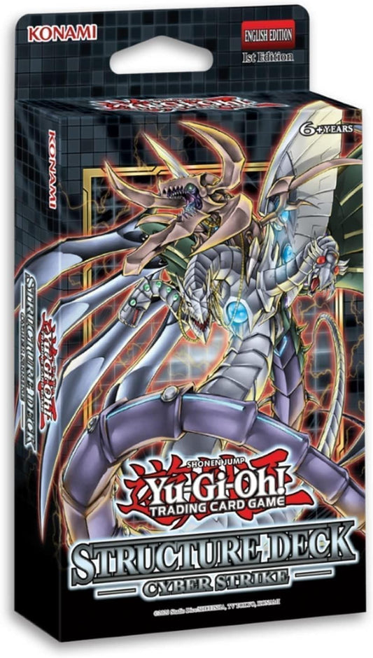 Yu-Gi-Oh! Trading Cards Cyber Strike Structure Deck, Multicolor