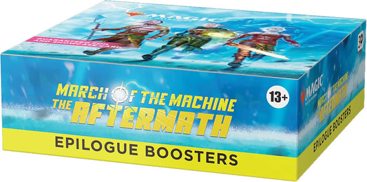 Magic: The Gathering March of the Machine: The Aftermath Epilogue Booster Box | 24 Packs (120 Magic Cards)