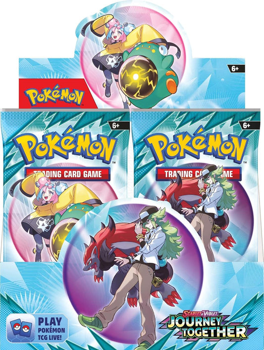Pokemon TCG: Scarlet & Violet—Journey Together Enhanced Booster Display Box (36 Packs)