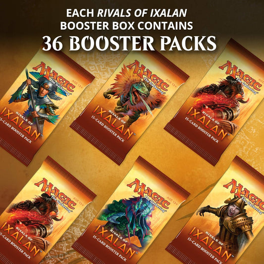 Magic: The Gathering Rivals of Ixalan Booster Box | 36 Booster Packs (540 Cards)