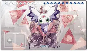 New DTCG Duel Playmat Digimon Diaboromon Trading Card Game TCG CCG Mat Pad + Free Bag (ZD002-324-SM)