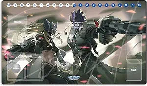 New DTCG Duel Playmat Digimon Ladydevimon Trading Card Game TCG CCG Mat Pad + Free Bag (ZD002-108-SM)
