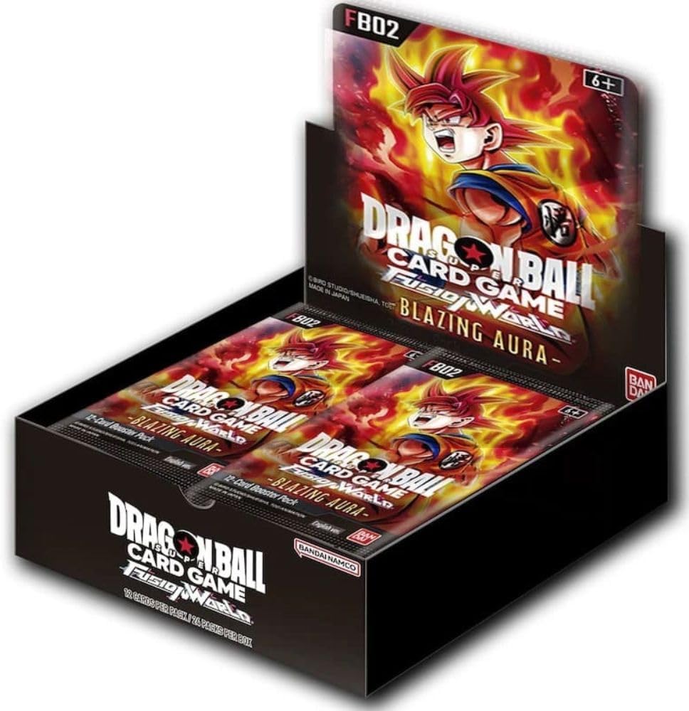Blazing Aura FB02 Booster Pack - Dragon Ball Super Card Game - Fusion World