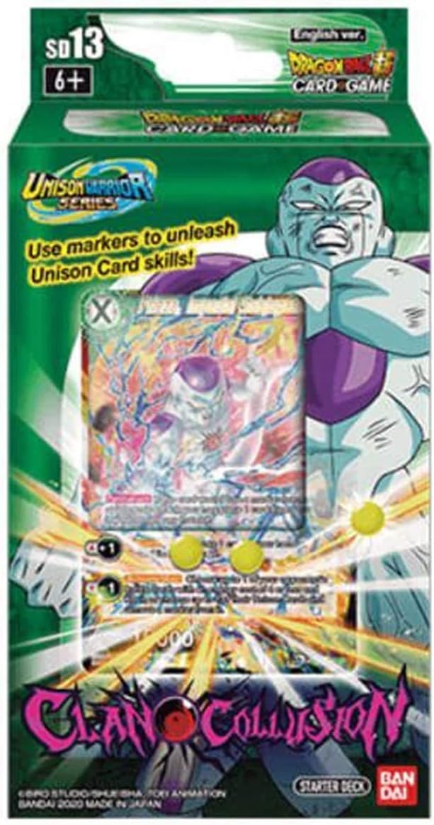 BANDAI NAMCO Entertainment Dragon Ball Super Card Game: Clan Collusion Starter Deck