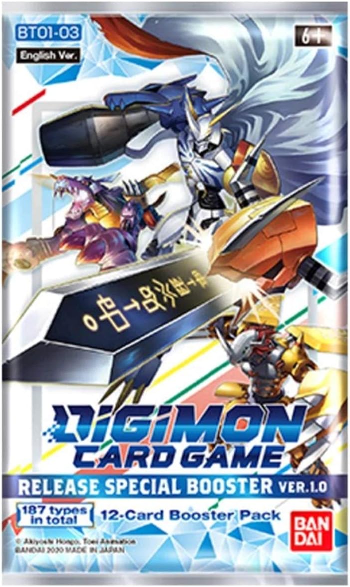 Bandai - Digimon Card Game: Release Special Booster Version.1.0 - Trading Card Game
