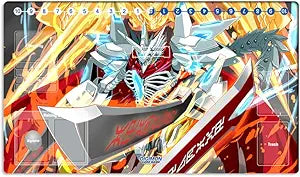 New DTCG Duel Playmat Digimon Diaboromon Trading Card Game TCG CCG Mat Pad + Free Bag (ZD002-324-SM)