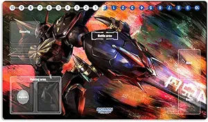 New DTCG Duel Playmat Digimon Lilithmon Trading Card Game TCG CCG Mat Pad + Free Bag (ZD002-267-SM)