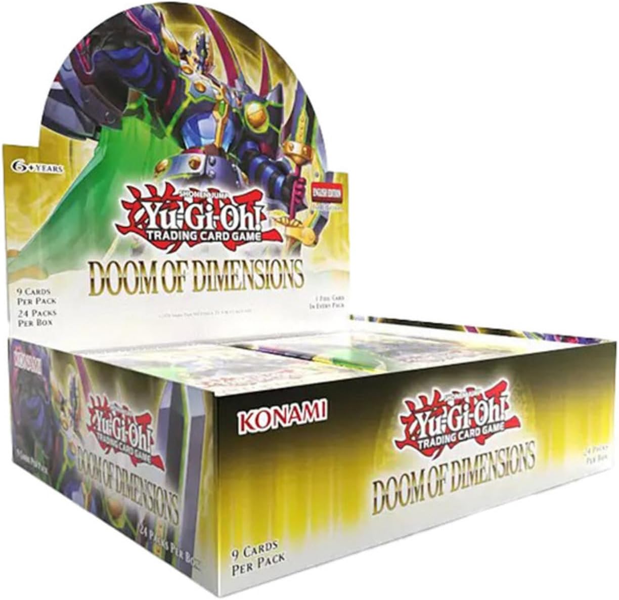 Yu-Gi-Oh! CCG: Core Booster Box: Doom of Dimensions Booster Box - 24 Packs