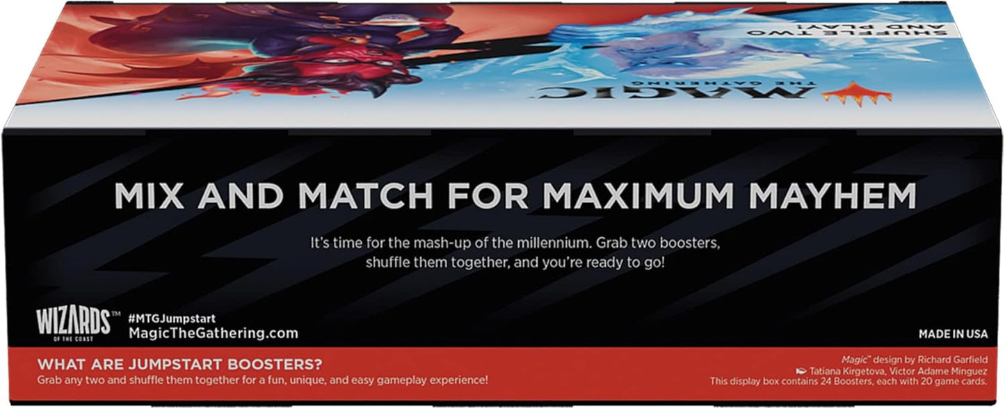 Magic: The Gathering Jumpstart 2022 Booster Box | 24 Packs (480 cards) | 2-Player Quick Play