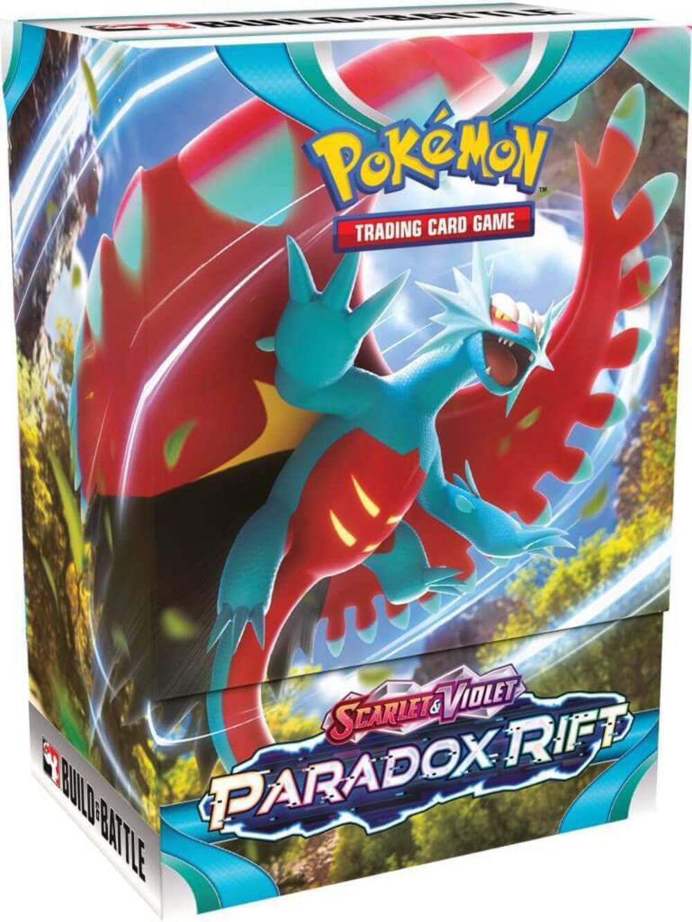 Pokemon: Scarlet & Violet 4: Paradox Rift Booster Build & Battle Box - 4 Packs, Promos