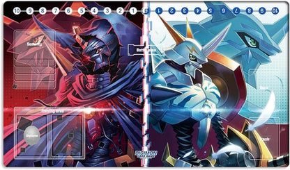 New DTCG Duel Playmat Digimon Ladydevimon Trading Card Game TCG CCG Mat Pad + Free Bag (ZD002-108-SM)