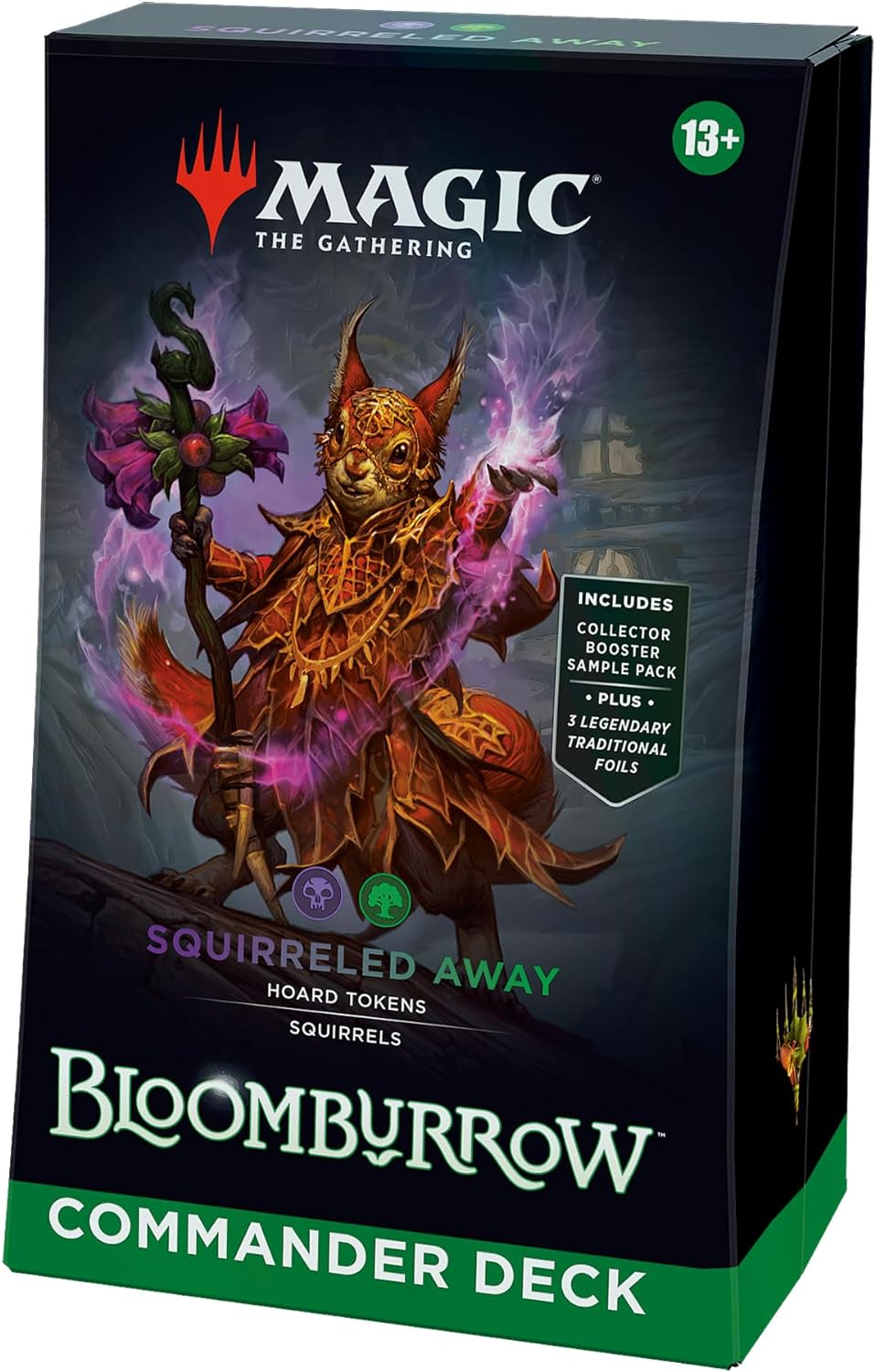 Magic: The Gathering Bloomburrow Commander Deck Bundle - Includes All 4 Decks (Animated Army, Family Matters, Peace Offering, and Squirreled Away)
