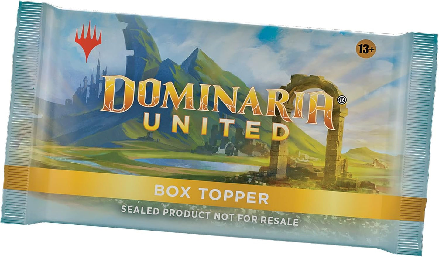 Magic: The Gathering Dominaria United Set Booster Box | 30 Packs + Box Topper Card (361 Magic Cards)