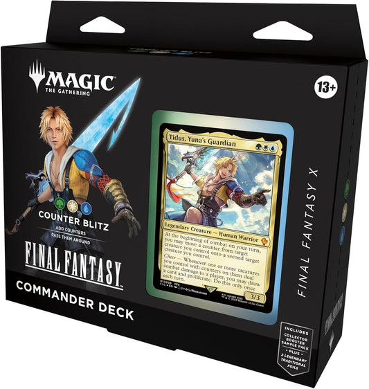 Magic: The Gathering Final Fantasy X Commander Deck - Counter Blitz
