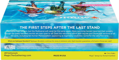 Magic: The Gathering March of the Machine: The Aftermath Epilogue Booster Box | 24 Packs (120 Magic Cards)