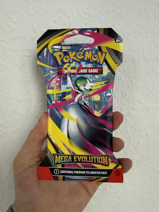 Pokemon TCG: Mega Evolution Sleeved Booster Pack - 10 Cards