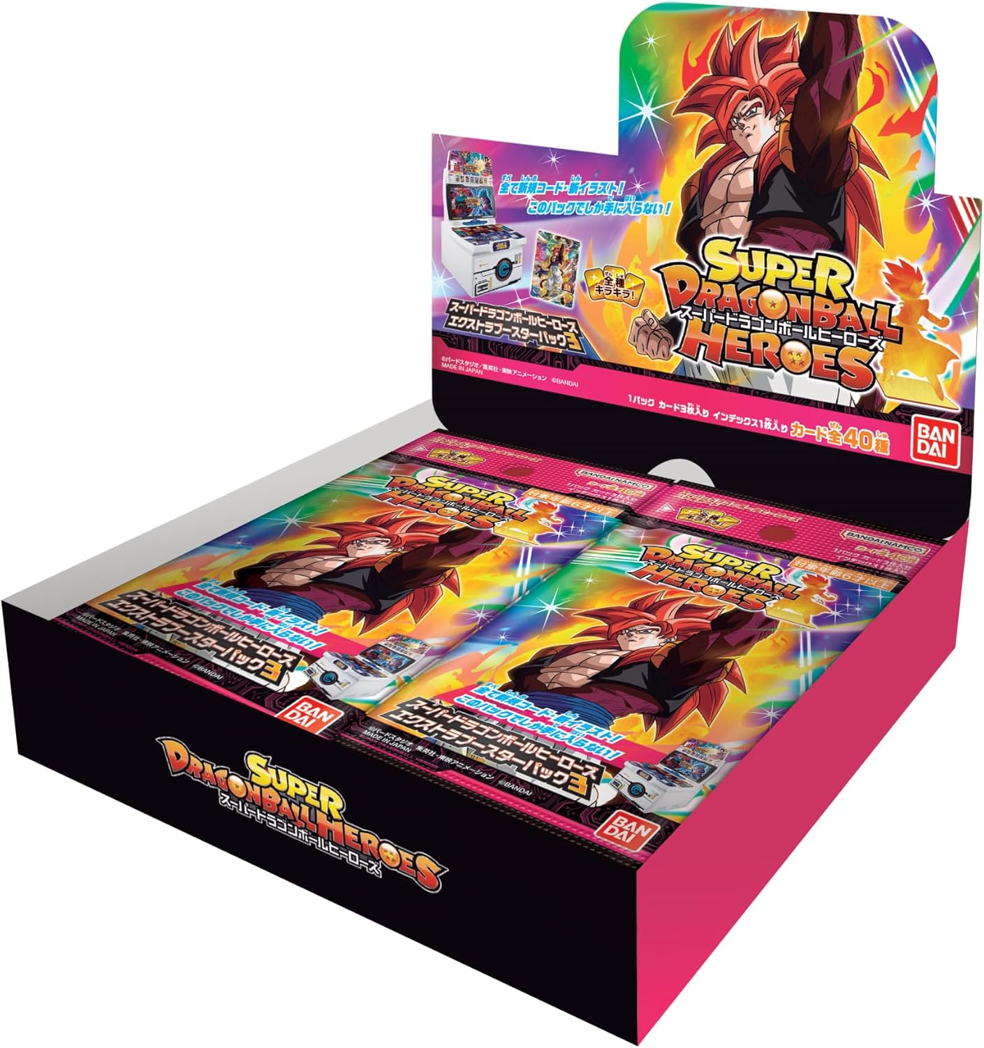 BANDAI Super Dragon Ball Heroes Extra Booster Pack3(Box)