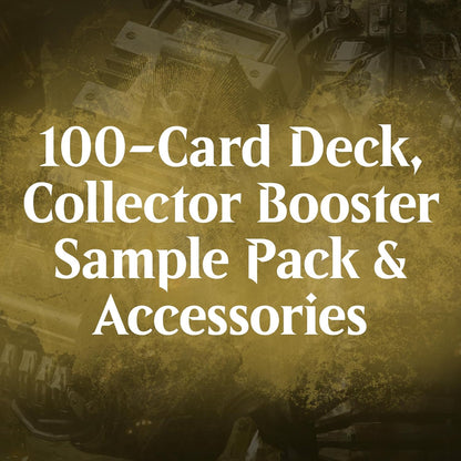 Magic: The Gathering Fallout Commander Deck – Mutant Menace (100-Card Deck, 2-Card Collector Booster Sample Pack + Accessories)