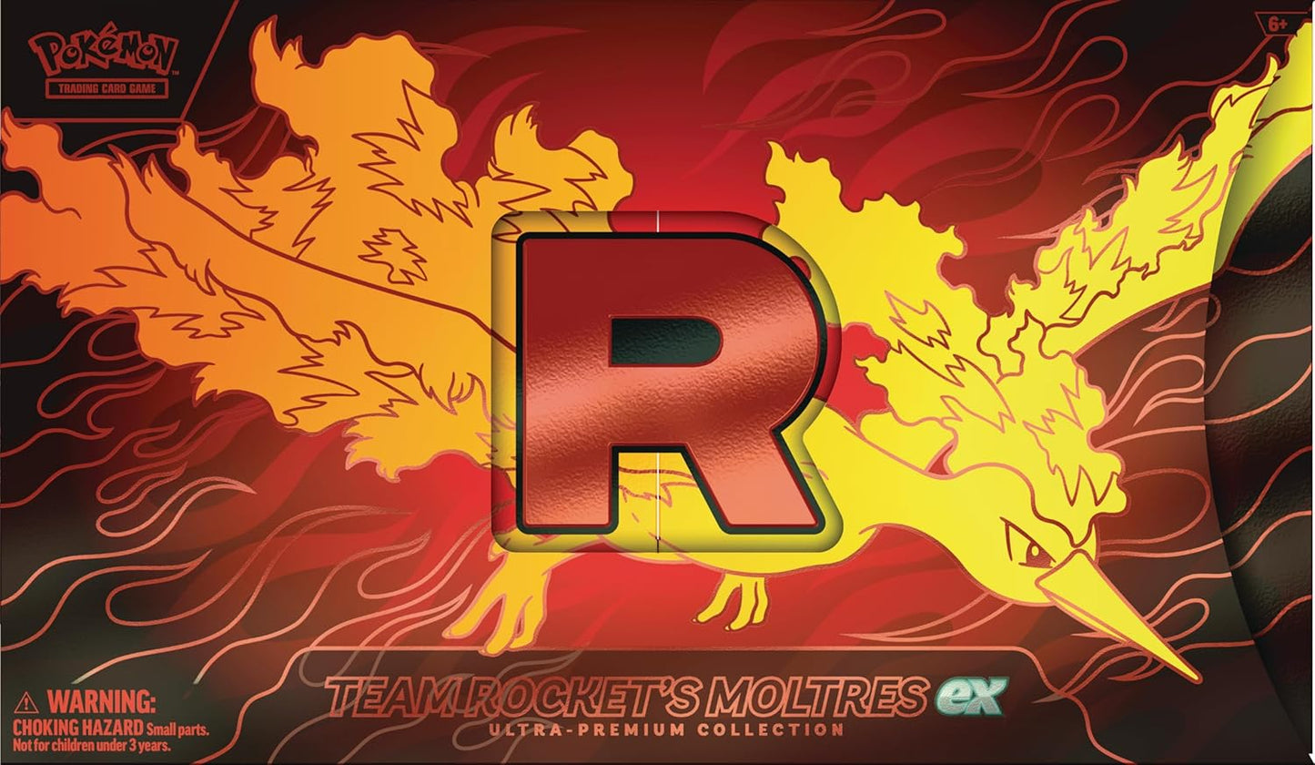 Pokémon TCG: Team Rocket's Moltres ex Ultra-Premium Collection