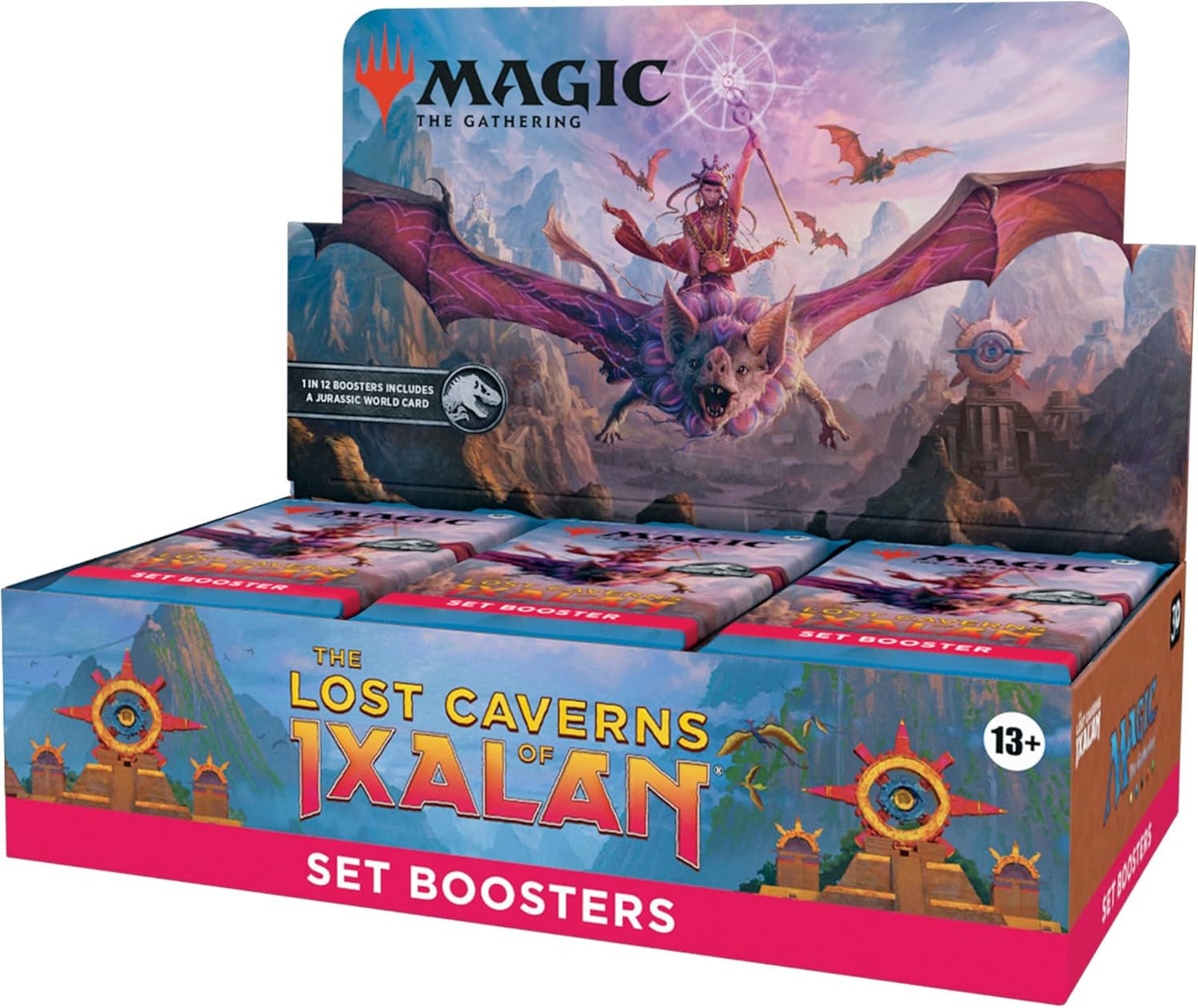 Magic: The Gathering The Lost Caverns of Ixalan Set Boosters Box - 30 Booster Set + 1 Box Topper Card (361 Magic Cards)