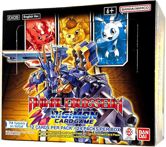 DIGIMON CARD GAME: ANIMAL COLOSSEUM BOOSTER BOX [EX05]