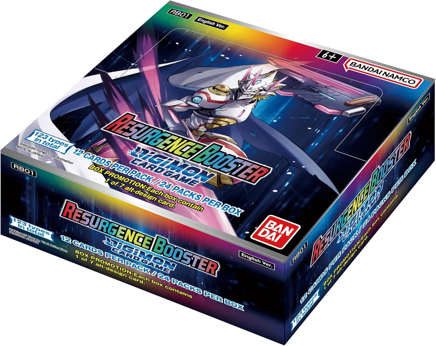 Resurgence Booster Box (RB01) - Digimon Card Game