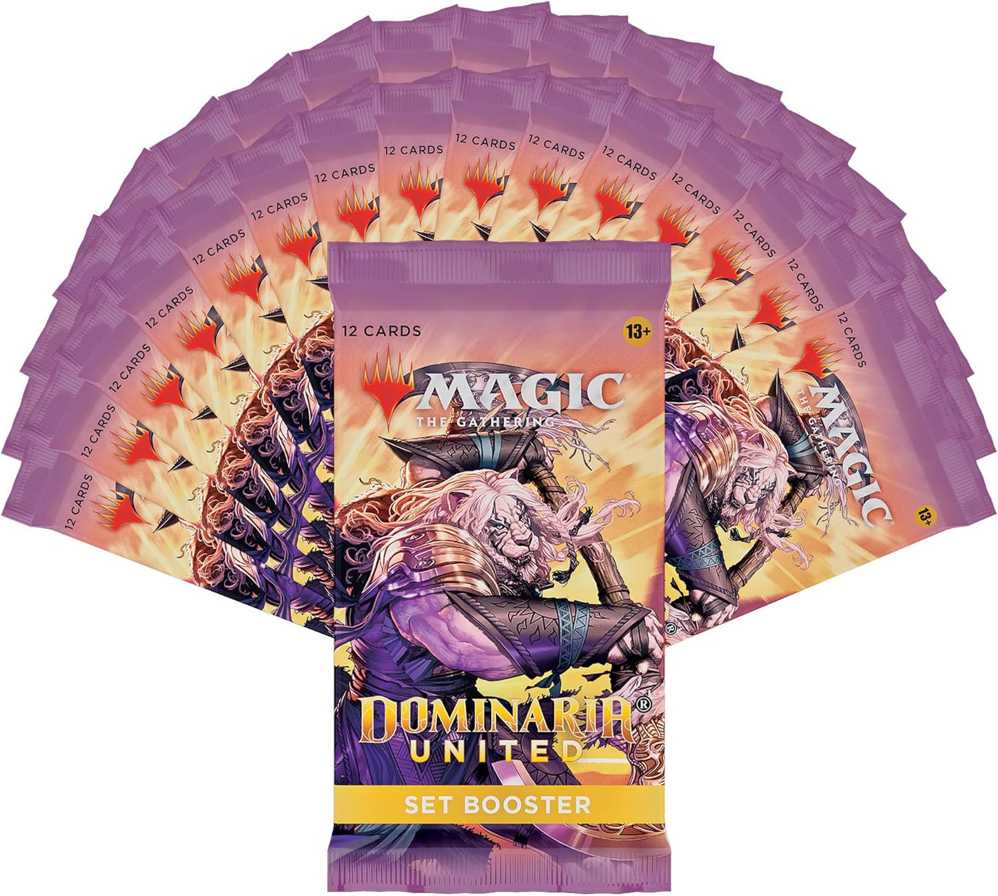 Magic: The Gathering Dominaria United Set Booster Box | 30 Packs + Box Topper Card (361 Magic Cards)