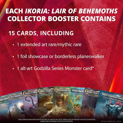 Magic: The Gathering Ikoria: Lair of Behemoths Collector Booster Box | Special Collector Cards