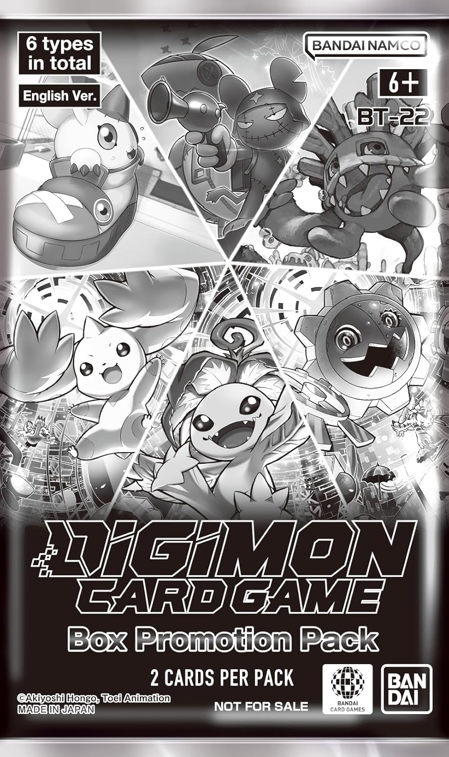 BANDAI | Digimon Card Game: Booster Set - Cyber Eden (BT-22) | Trading Card Booster Display | Ages 6+ | 2 Players | 20-30 Minutes Playing Time
