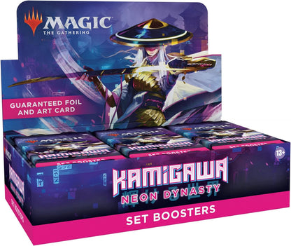 Magic: The Gathering Kamigawa: Neon Dynasty Set Booster Box | 30 Packs (360 Magic Cards)
