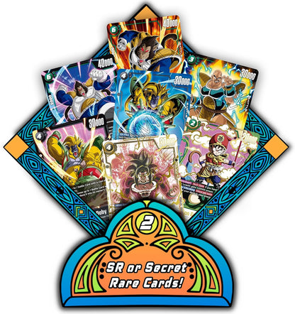 Dragon Ball Super Fusion World 100 Card Bundle, 100 Authentic Cards, 10 Foils, 2 SR/ALT, TCG Elements Deck Box