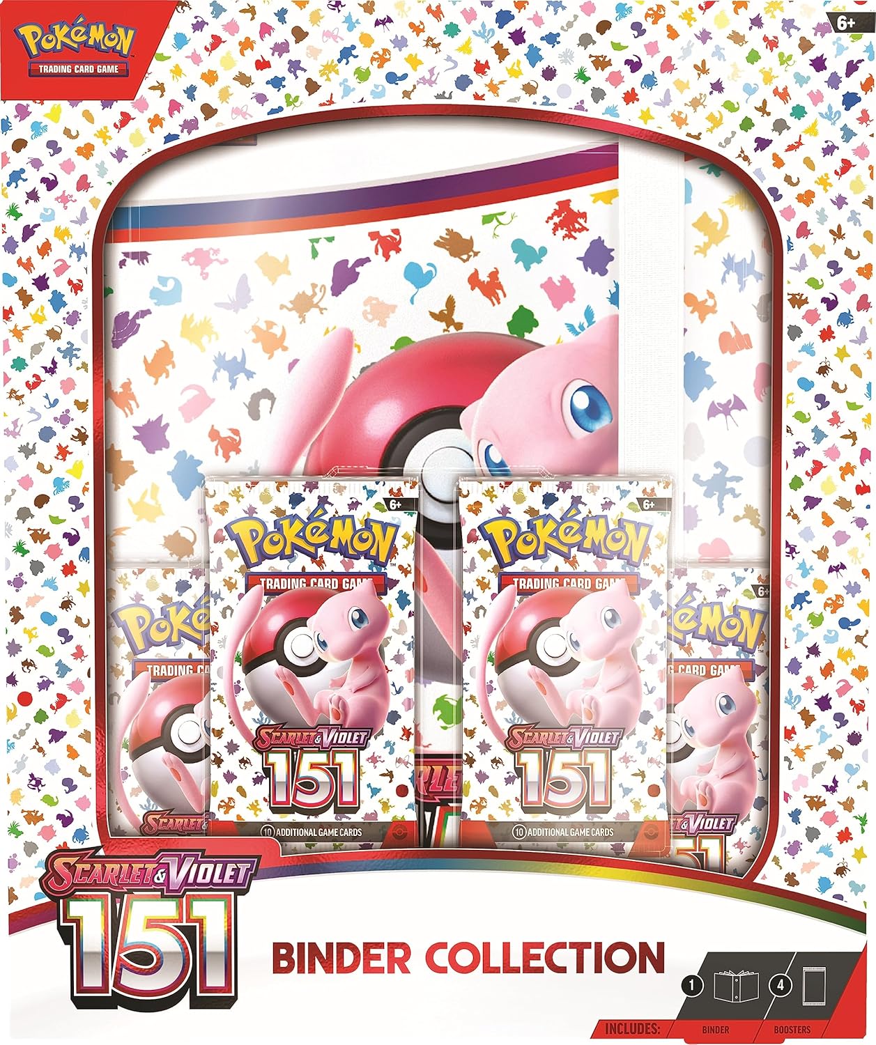 Pokemon TCG Scarlet & Violet 3.5 Pokemon 151 Binder Collection