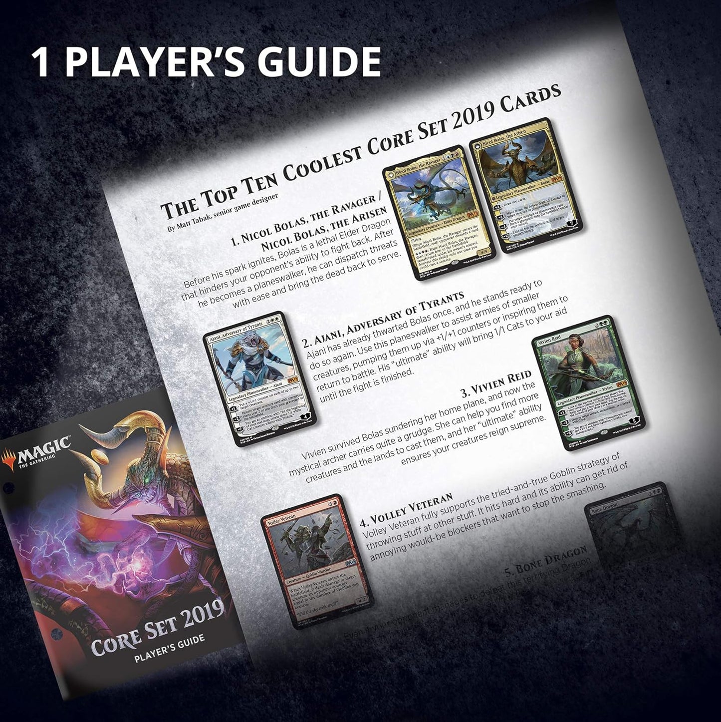 Magic: The Gathering Core Set 2019 Bundle | 10 Booster Packs | Accessories