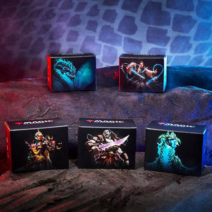 Magic: The Gathering Tarkir: Dragonstorm Commander Deck Bundle - Includes All 5 Decks (Abzan Armor, Jeskai Striker, Sultai Arisen, Mardu Surge, Temur Roar)