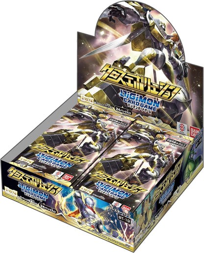 BANDAI Digimon Card Game Booster Pack, Cross Evolution (BT-19) (Box), 24 Packs, Recommended Age: 9 Years and Up